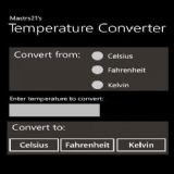 Download Temp Converter Cell Phone Software